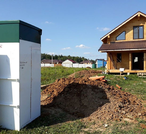 Автономная канализация под ключ в Истринском районе за один день с гарантией качества